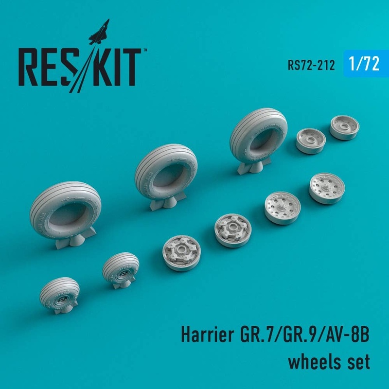 1/72 Harrier GR.7/GR.9/AV-8B Wheels Set