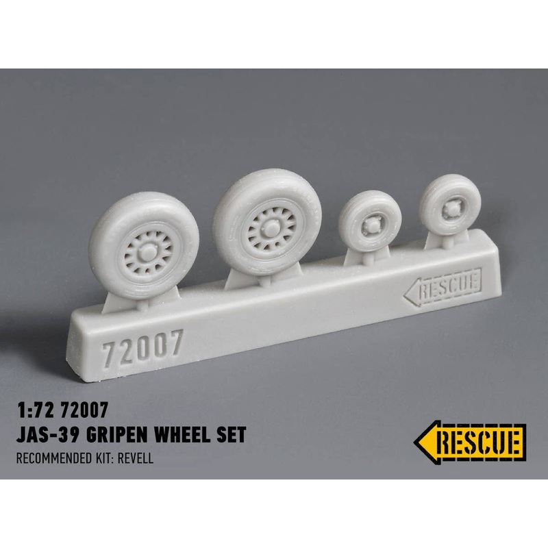 1/72 JAS-39 Gripen wheel set (for Revell)