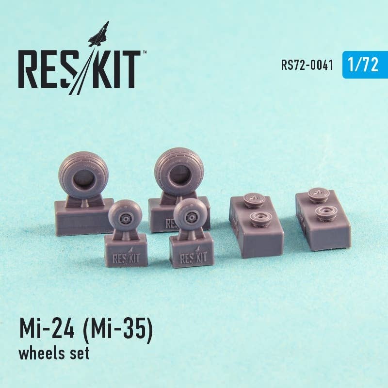 1/72 Mi-24 (Mi-35) Wheels Set