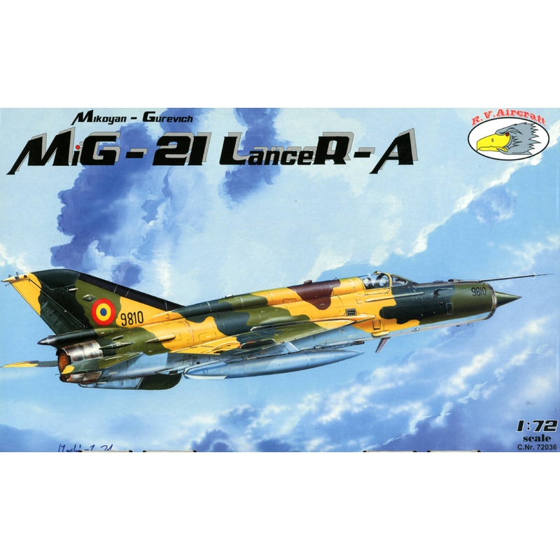1/72 MiG-21MF Lancer-A (with Color Etched & Resin Parts)