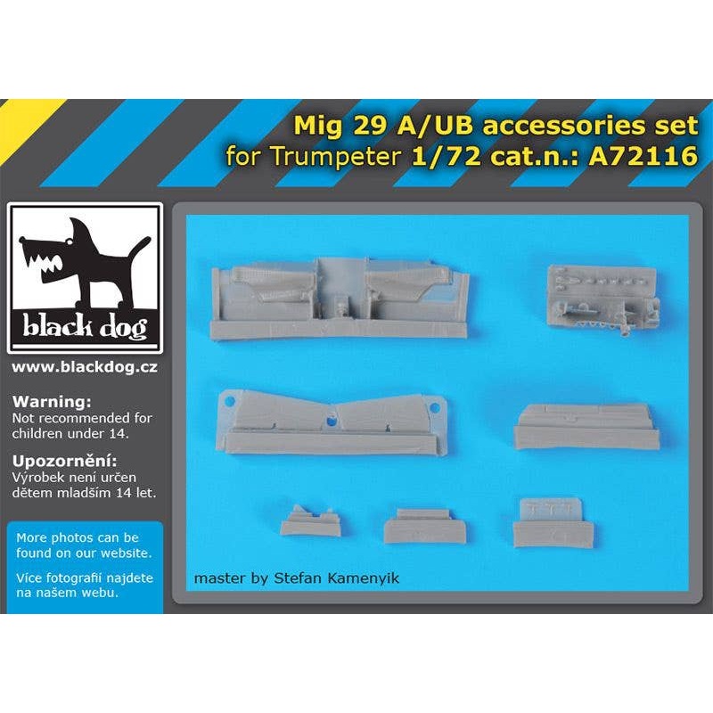 1/72 Mig 29 A/UB accessories set