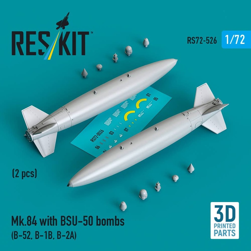 1/72 Mk.84 with BSU-50 bombs (2 pcs)
