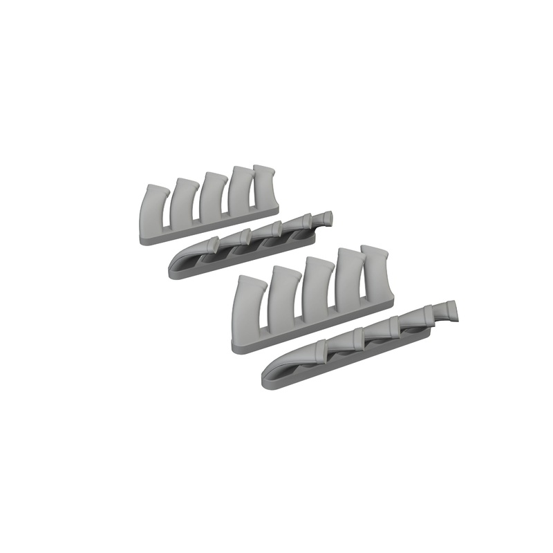 1/72 Mosquito exhaust stacks PRINT