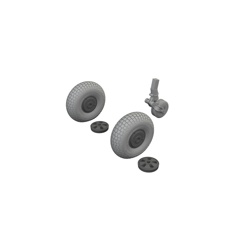 1/72 Mosquito wheels