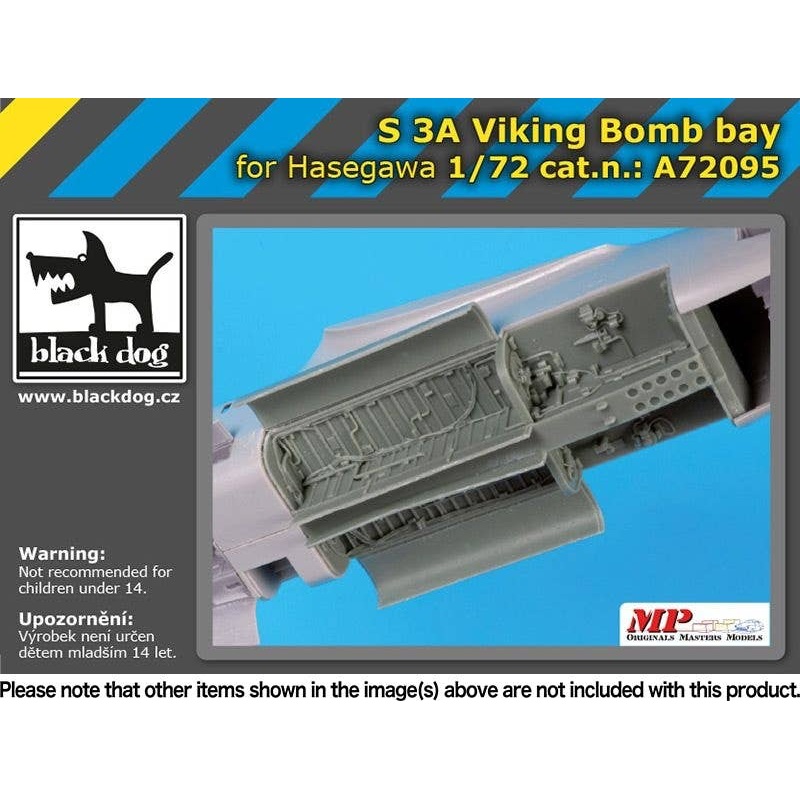 1/72 S-3A Viking Bomb Bay Set for Hasegawa