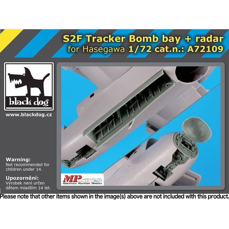 1/72 S2F Tracker bomb bay+radar