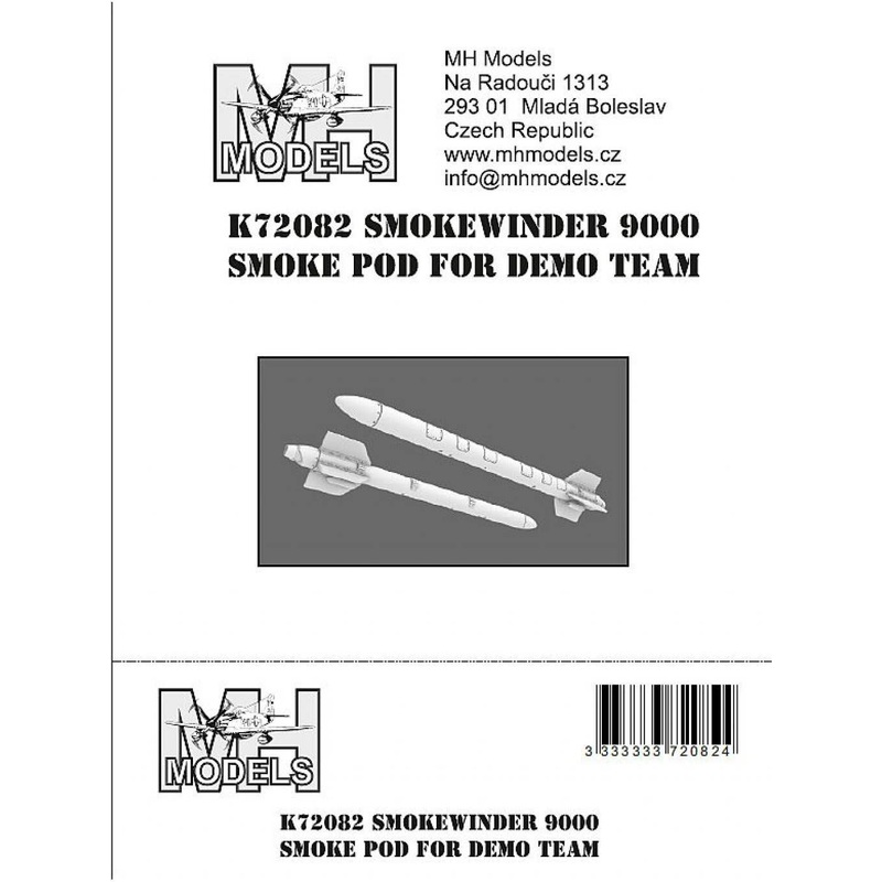 1/72 Smokewinder 9000 Smoke Pod for Demo team