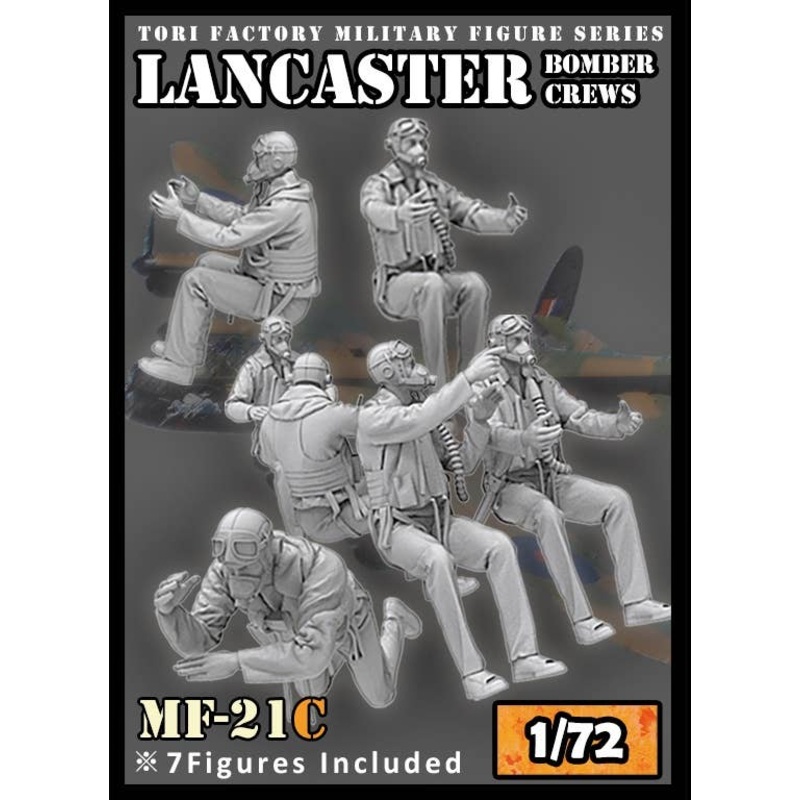 1/72 WWII Royal Air Force Avro Lancaster Pilot Team