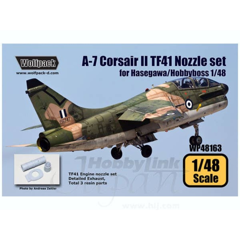 1/48 A-7 Corsair II TF41 Engine Nozzle Set (for Hasegawa)