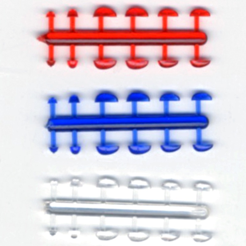 1/48 Aircraft Position Lights (Red, Blue, Clear 12pcs each)
