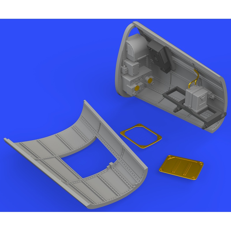 1/48 Bf 109G-6 Radio Compartment (for Tamiya)