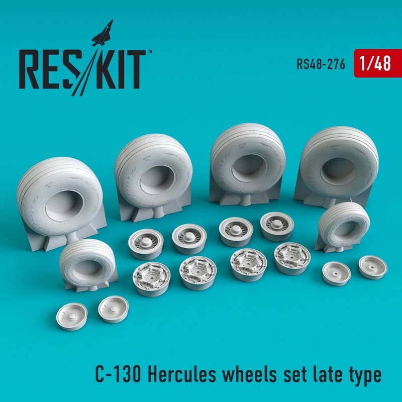 1/48 C-130 (Late) Wheelset