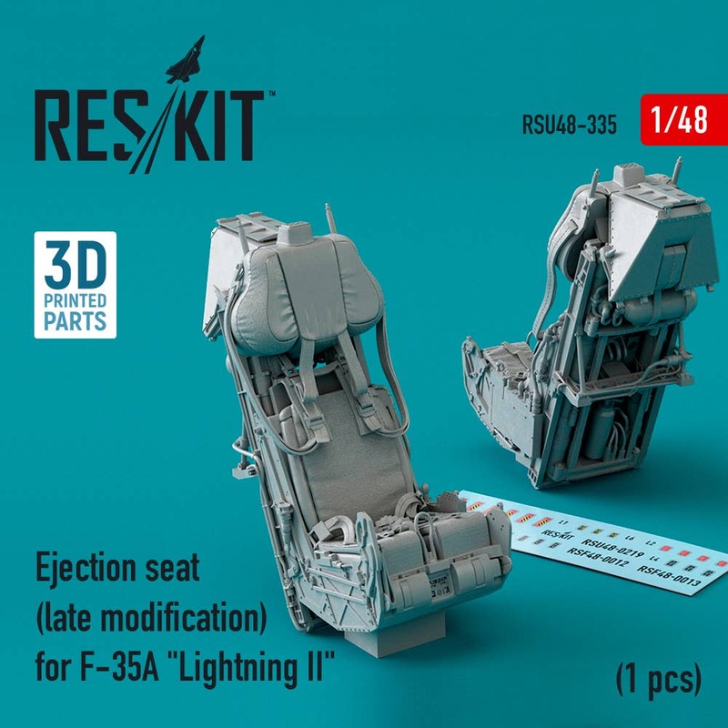 1/48 Ejection seat (late modification) for F-35A Lightning II (3D Printing)