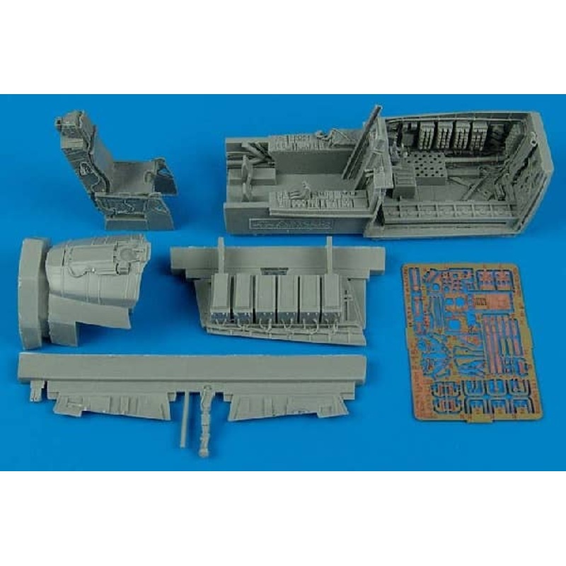 1/48 F-15C Eagle (late v.) cockpit set (for Hasegawa)