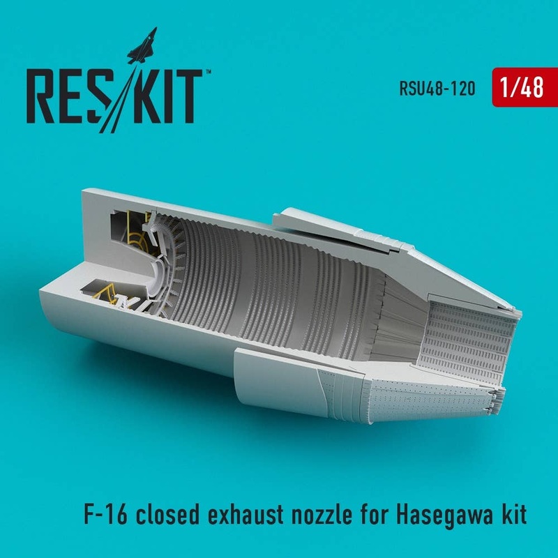 1/48 F-16 F100-Pw Afterburner (Closed) (for Hasegawa)