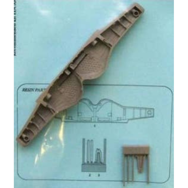 1/48 Fw 190A-8 Wheel Bay (for Eduard)