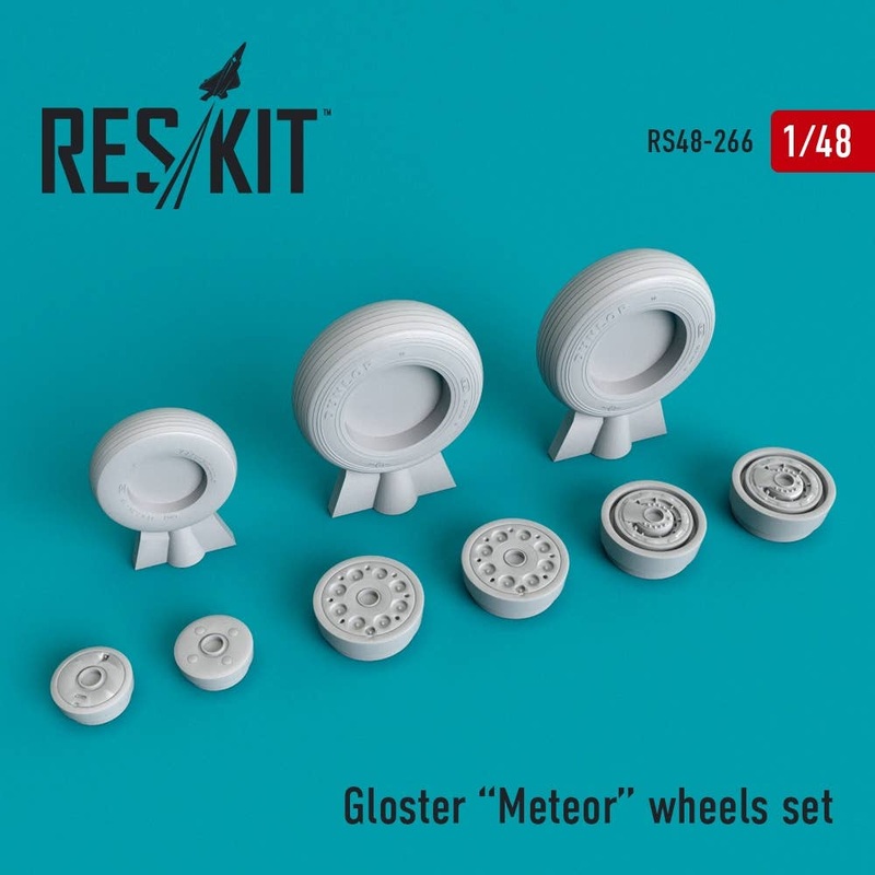 1/48 Gloster Meteor Wheelset