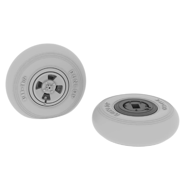1/48 Hurricane Mk.I wheels for Airfix