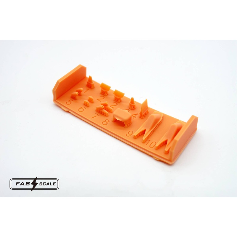 1/48 J-10 Antenna and RWR (For Trumpeter/Bronco Kit)