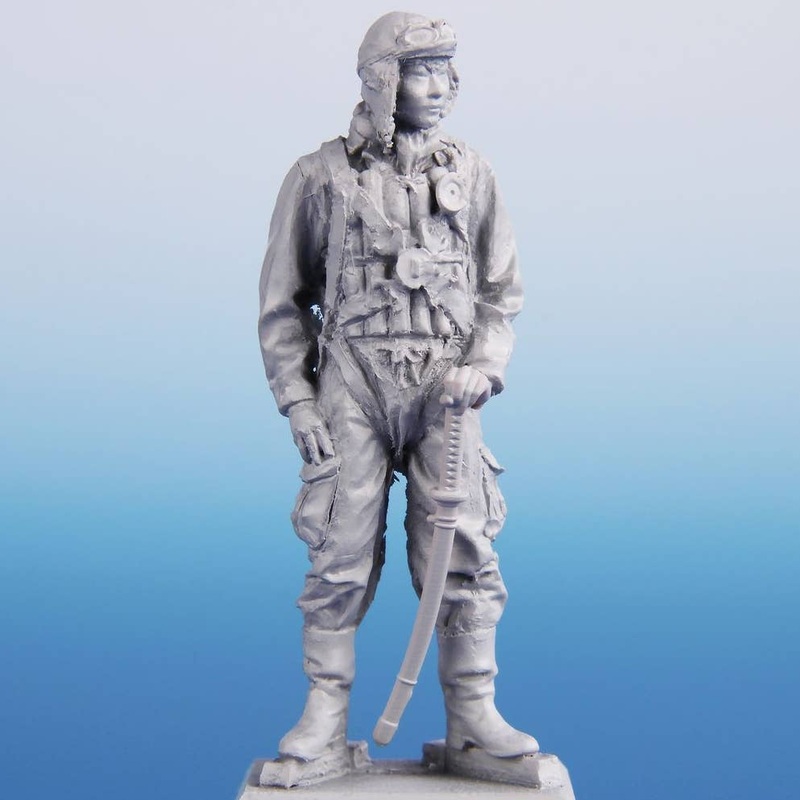 1/48 Japanese Zero Pilot (Standing)