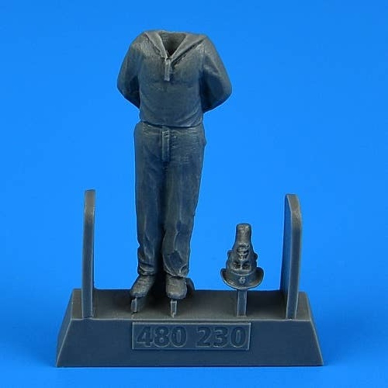 1/48 Krigsmarine WWII Ceremony - Sailor for German Submarine U-Boat Type VIIC (for Trumpeter )