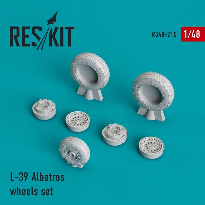 1/48 L-39 Albatros Wheels Set (for Trumpeter)