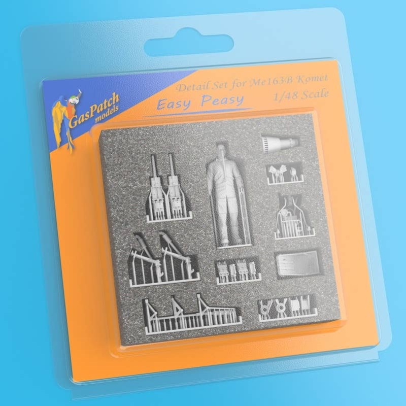 1/48 Me163B-2 Comet Detail Set (For Gas Patch)