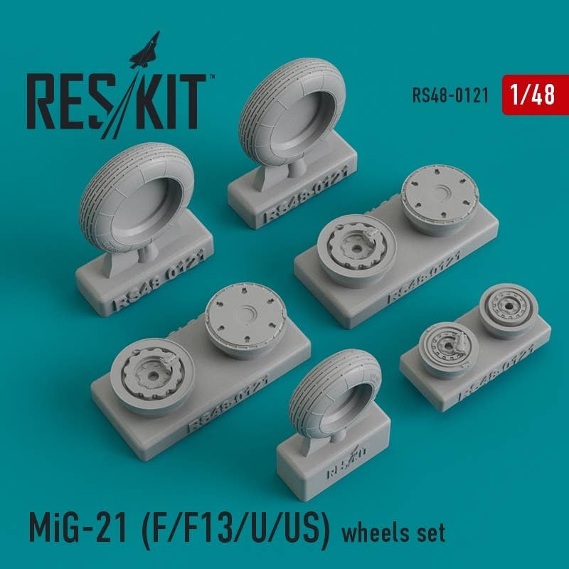 1/48 MiG-21 (F/F13/U/US) Wheels Set