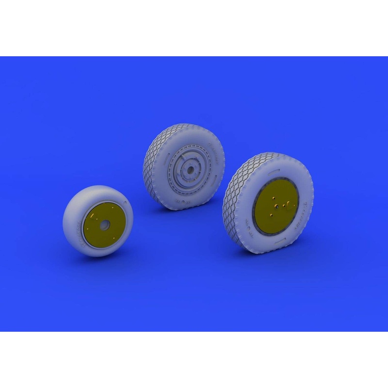 1/48 P-39 Wheels Late (for Eduard)