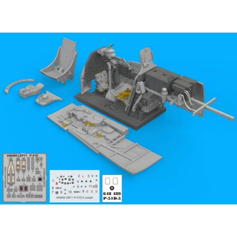 1/48 P-51D-5 Cockpit (for Eduard)