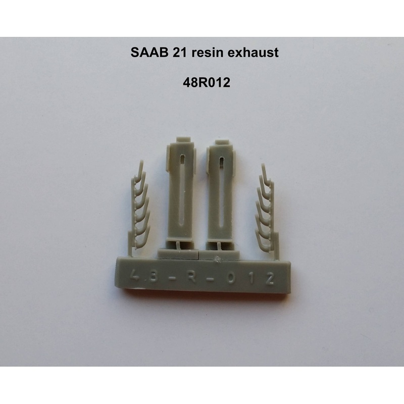 1/48 SAAB 21 Exhaust
