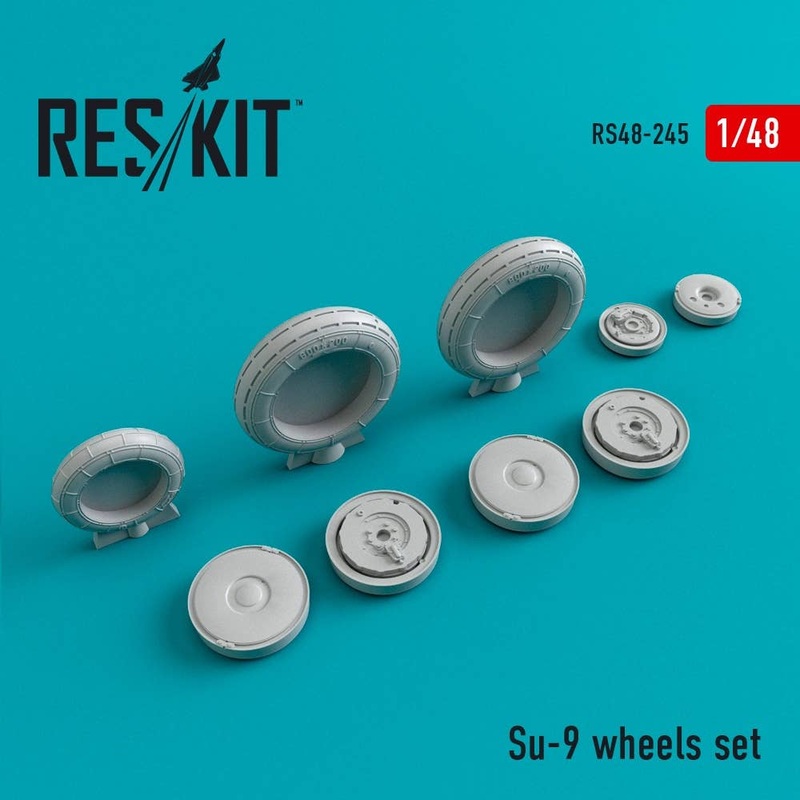 1/48 Su-9 Wheels Set (for Trumpeter)