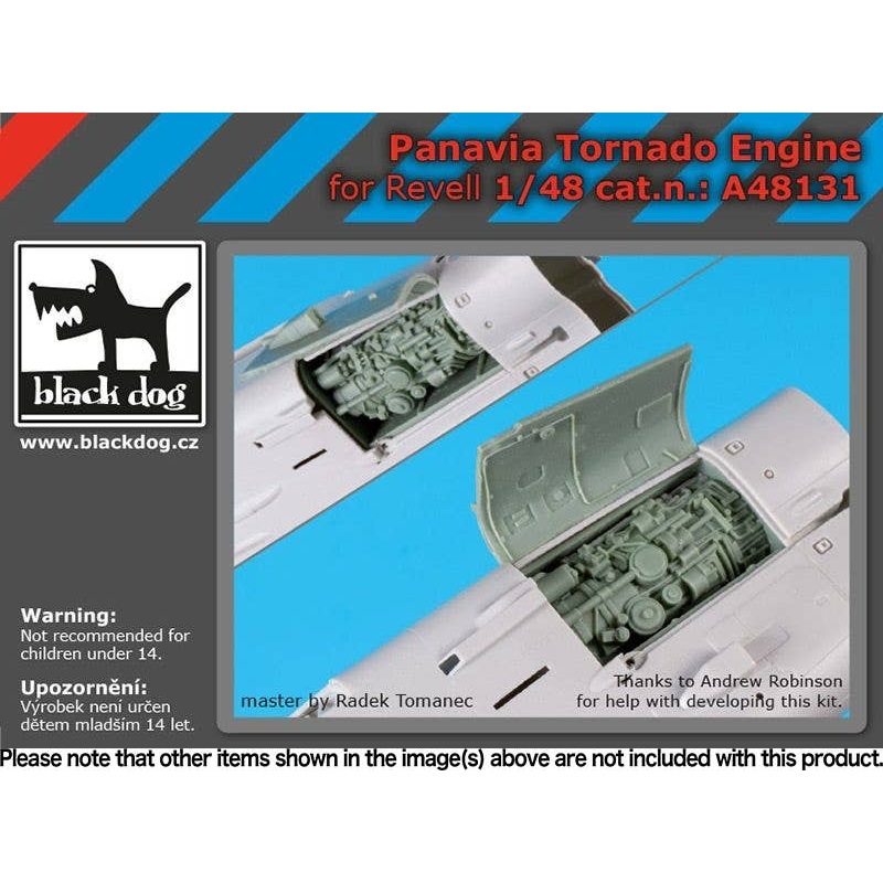 1/48 Tornado Engine (Left Side) (for Revell)