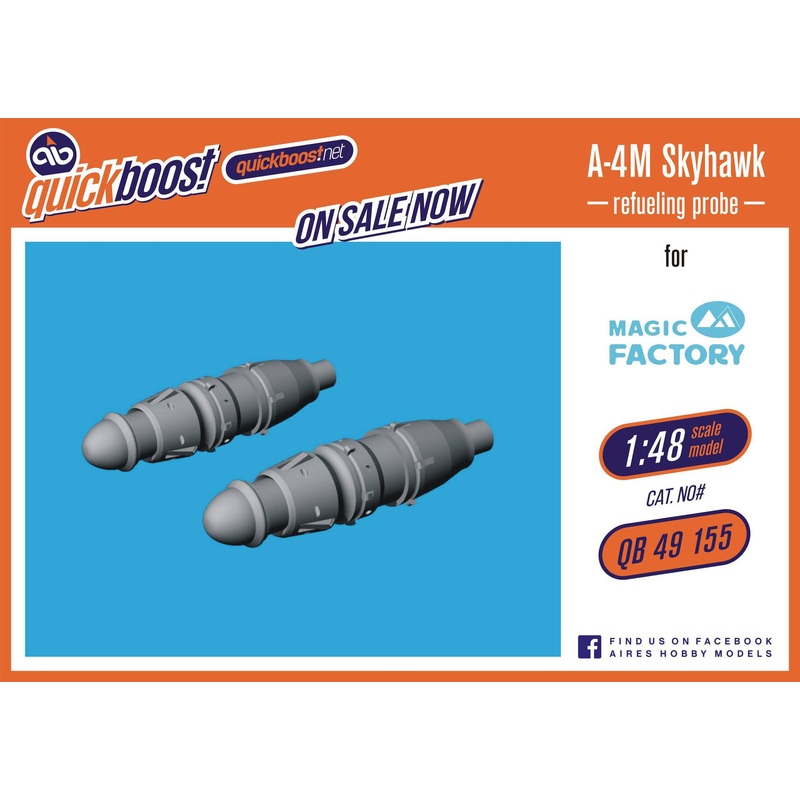 1/48 A-4M Skyhawk refueling probe (For. Magic Factory)