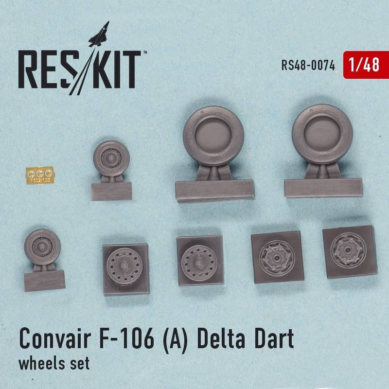 1/48 Convair F-106A Delta Dart Wheel Set