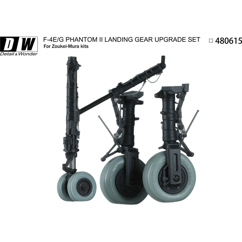 1/48 F-4E/G landing gear for ZOUKEI-MURA Kit