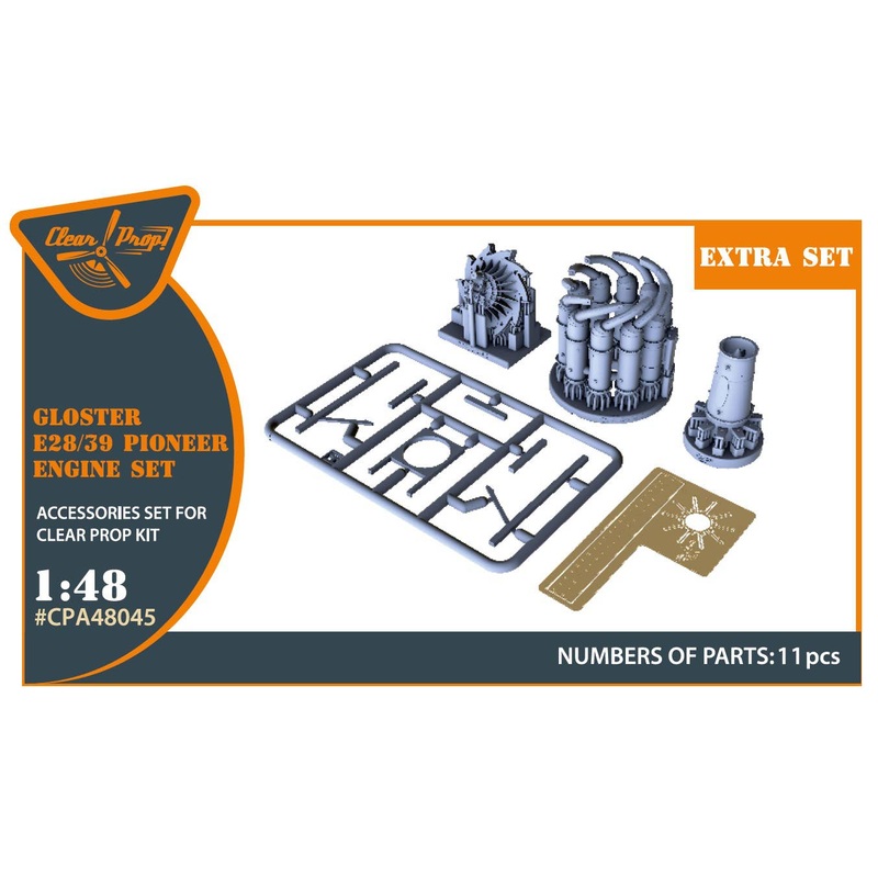 1/48 Gloster E28/39 Pioneer engine set for CP kits CP4823