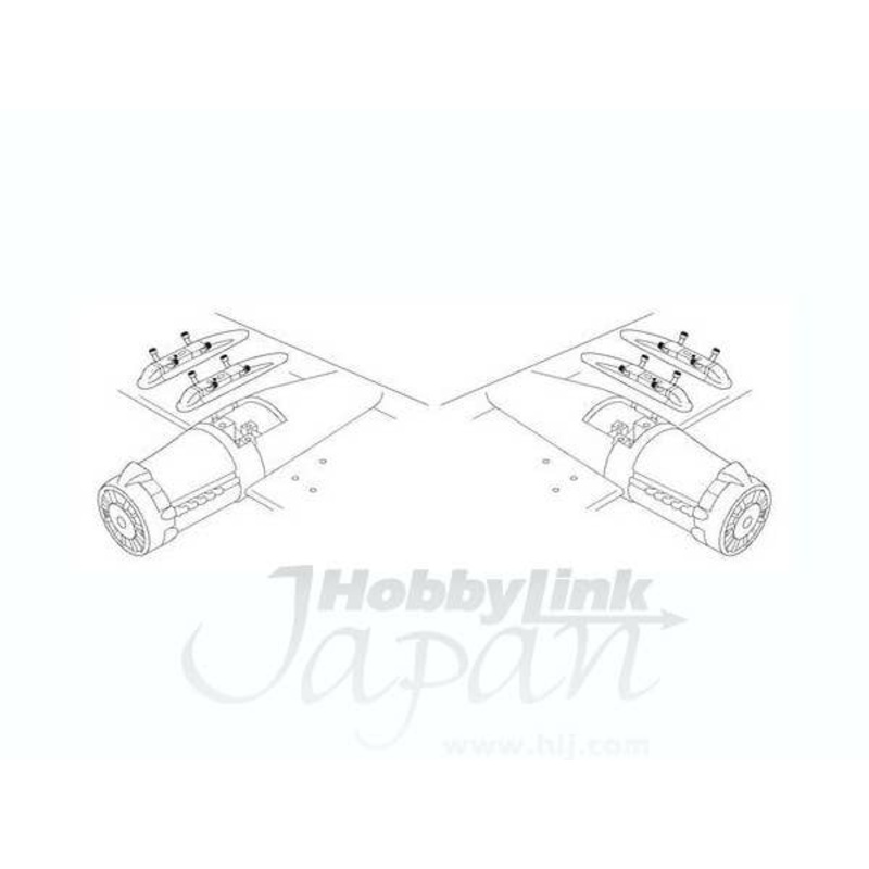 1/48 Junkers Ju 88A Wing Racks (for Dragon)