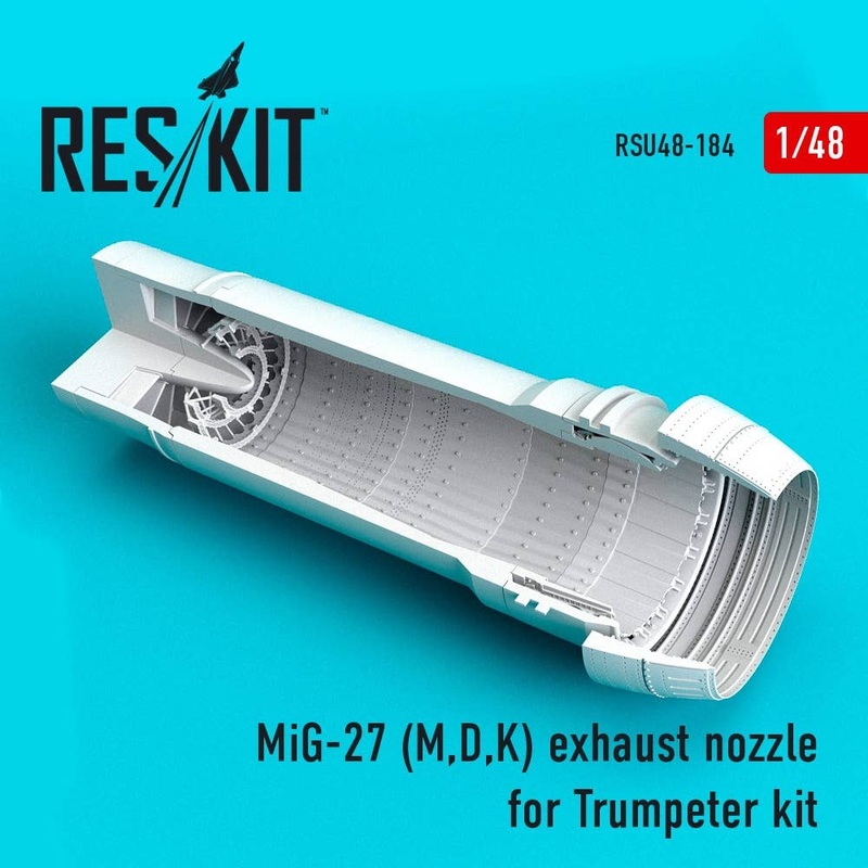 1/48 MiG-27 (M,D,K) exhaust nozzle for Trumpeter kit