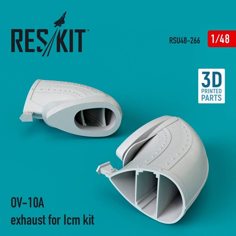 1/48 OV-10A exhaust for Icm kit (3D Printing)