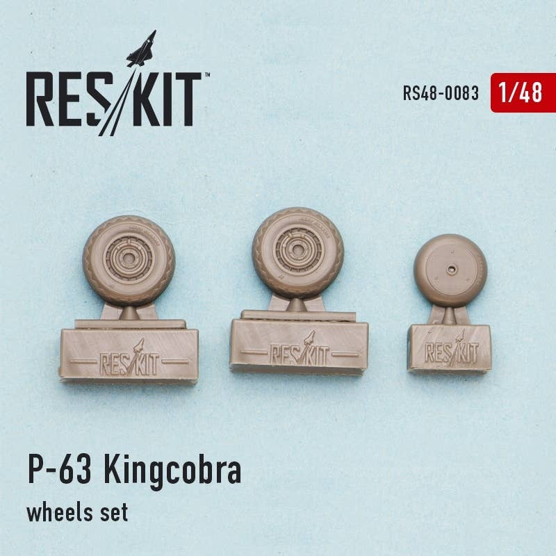 1/48 P-63 Kingcobra Wheel Set