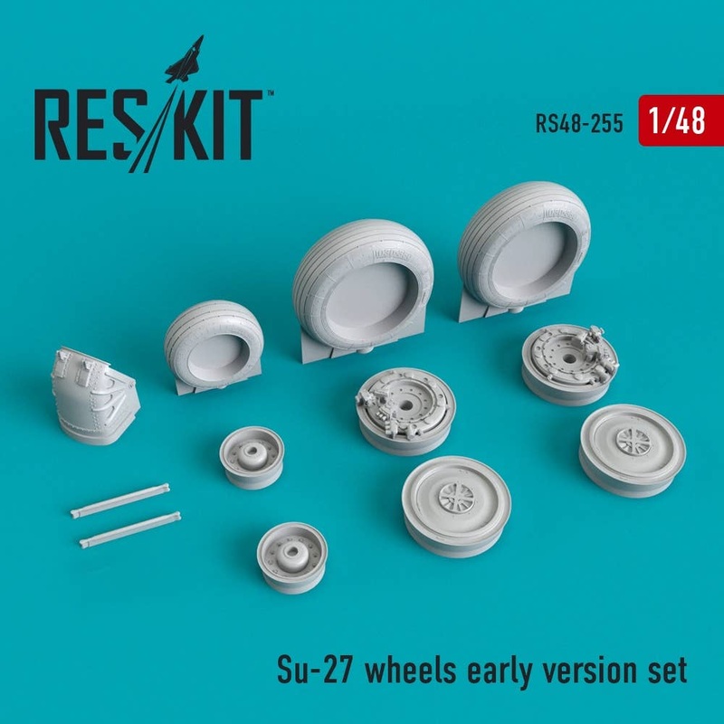 1/48 Su-27 (Early Model) Wheel Set