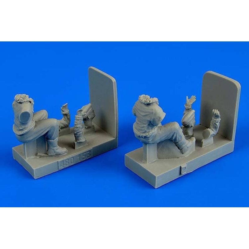 1/48 WWII RAF Pilots for Bedford MWD