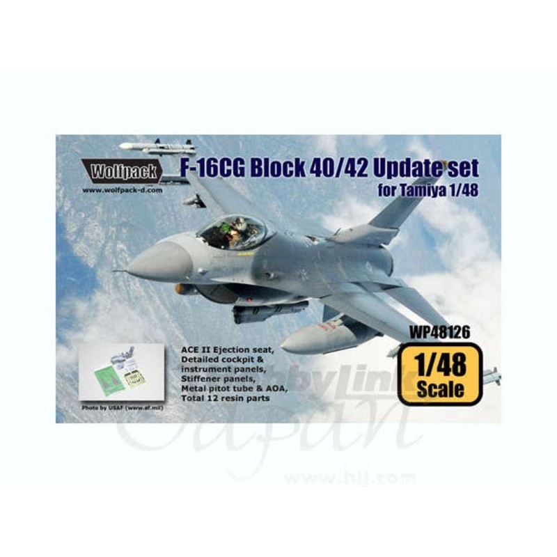 F-16CG Block 40/42 Update Set (for Tamiya 1/48)