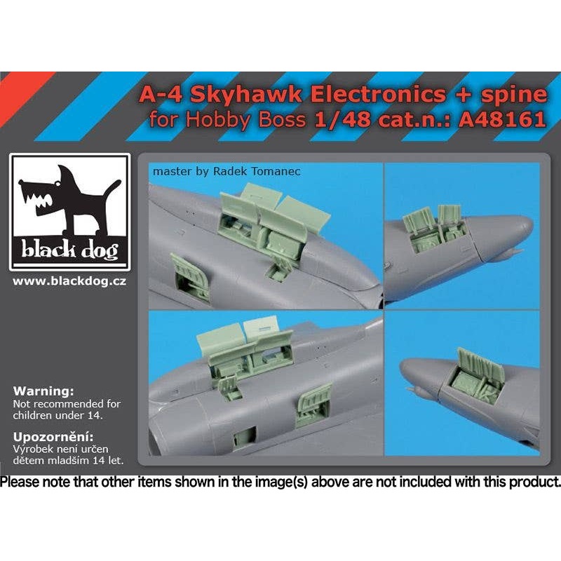 1/48 A-4 Skyhawk Electronics+ Spine