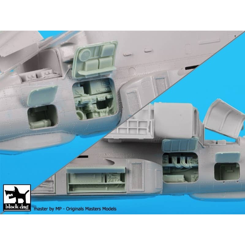 1/48 AH-64D Electronics 2 (for Italeri)