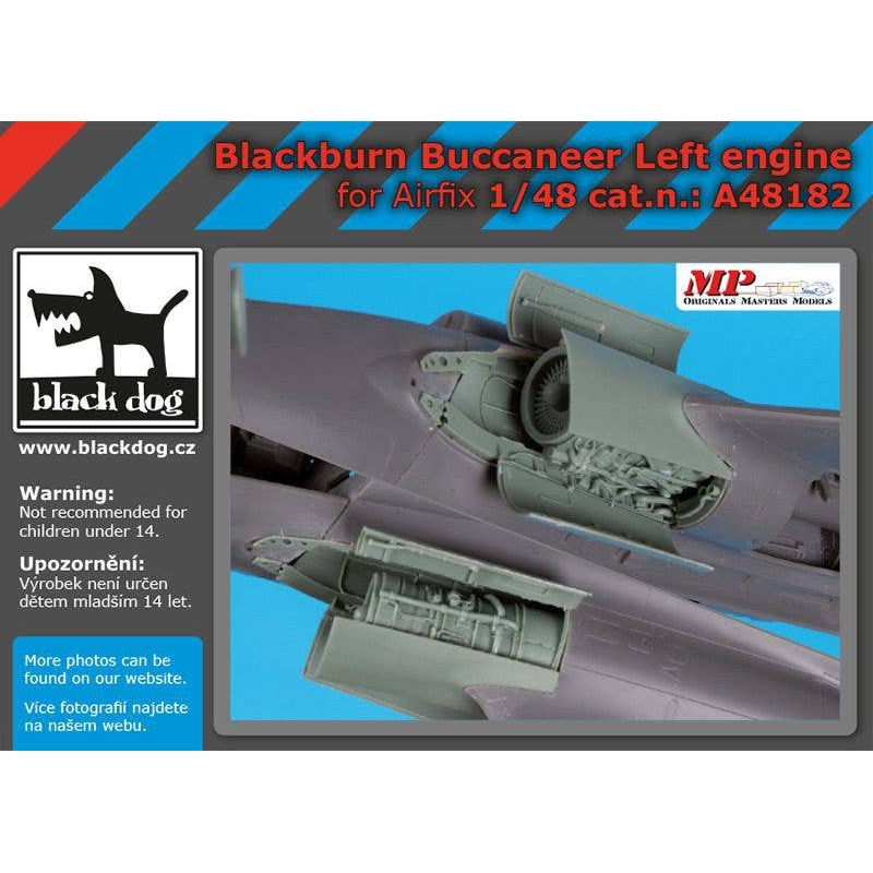 1/48 Blackburn Buccanneer left engine