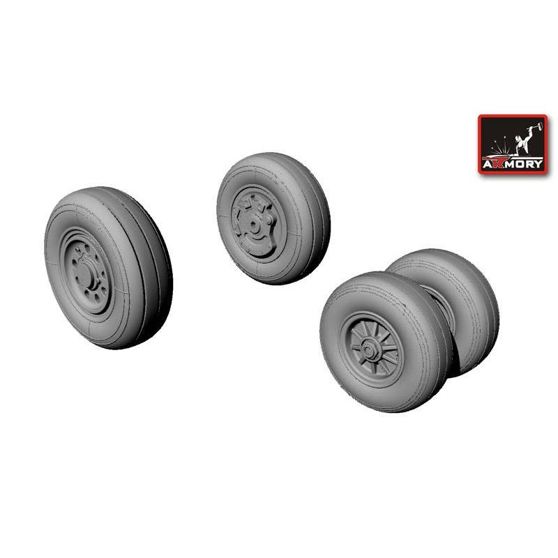 1/48 F-35C Lightning-II wheels