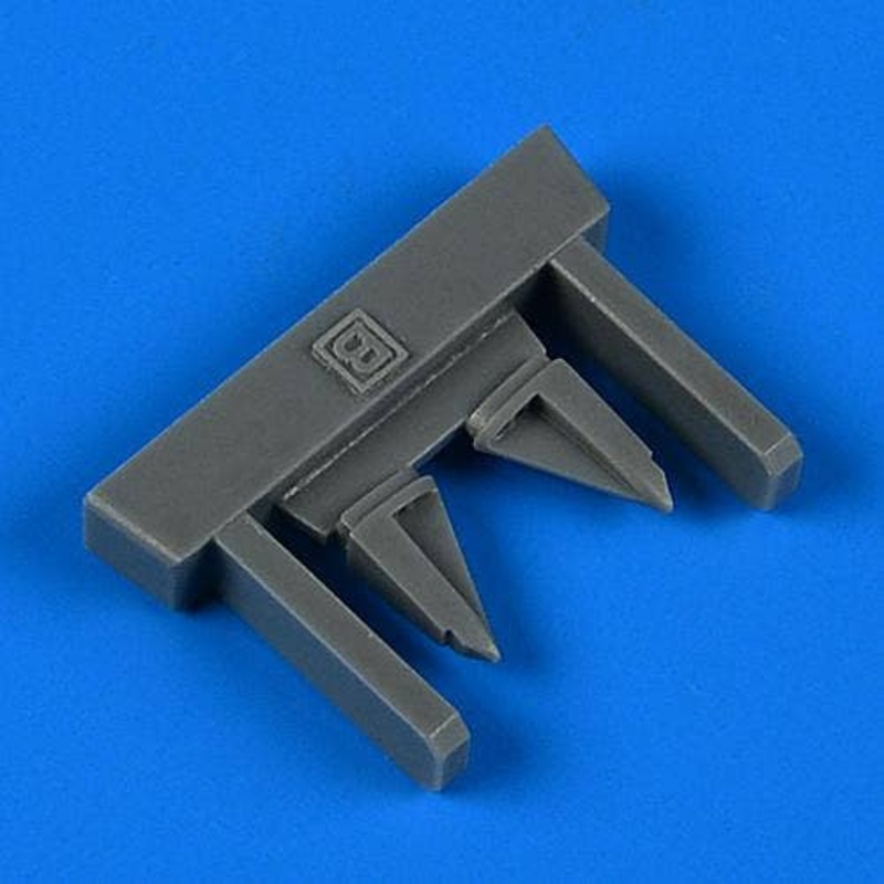 1/48 F-4B Phantom II Vertical Tail Air Intake (2 Pieces) (for Tamiya)