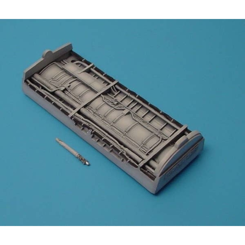 1/48 F-8 Crusader Engine Duct Bay (Raised Wing) (for Hasegawa)